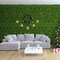 12 Pieces 33 Sq.Ft Faux Gardenia Wall Panels for Indoor Outdoor Privacy Fence Green Grass Backdrop